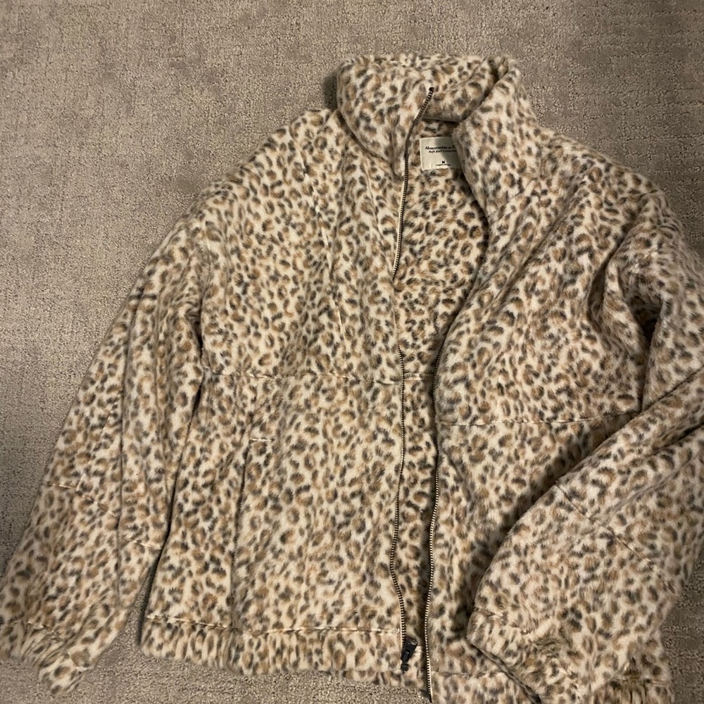 Abercrombie and Fitch zip up jacket. Size medium